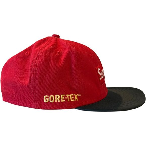 Supreme Red and Black Gore-Tex Hat 7 ¼. - Picture 2 of 7